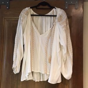 White tunic size S